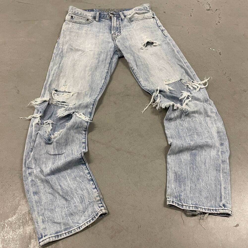 Y2K American eagle ripped loose fit Jeans 28x32